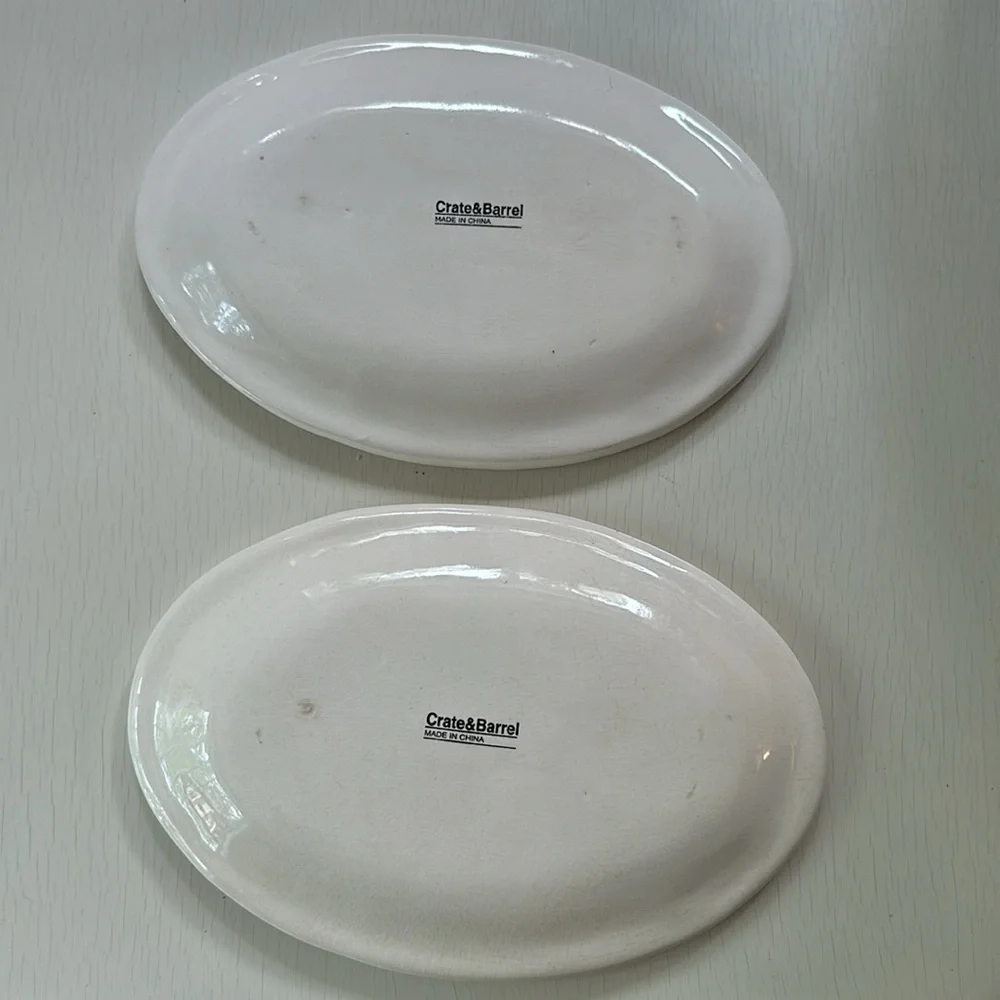 Crate&Barrel cheese plates